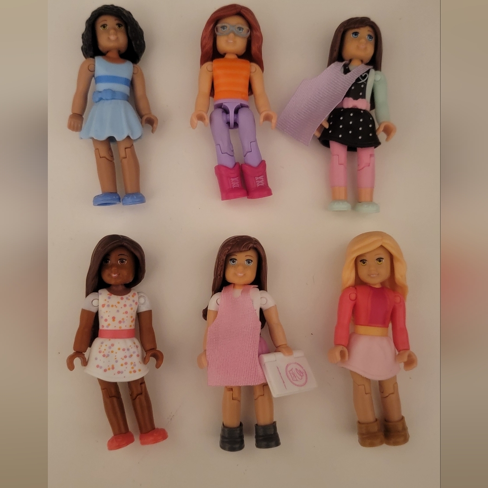 American Girl Mega Blocks Dolls (Set of 6)